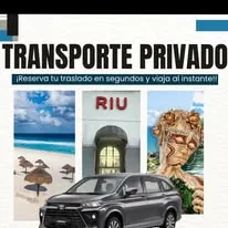 Transporte privado con vehículos para aeropuerto
