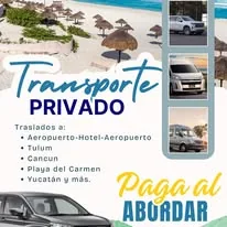 Servicio privado a Tulum, Cancún y Playa del Carmen