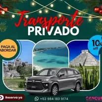 Promocional navideño transporte privado
